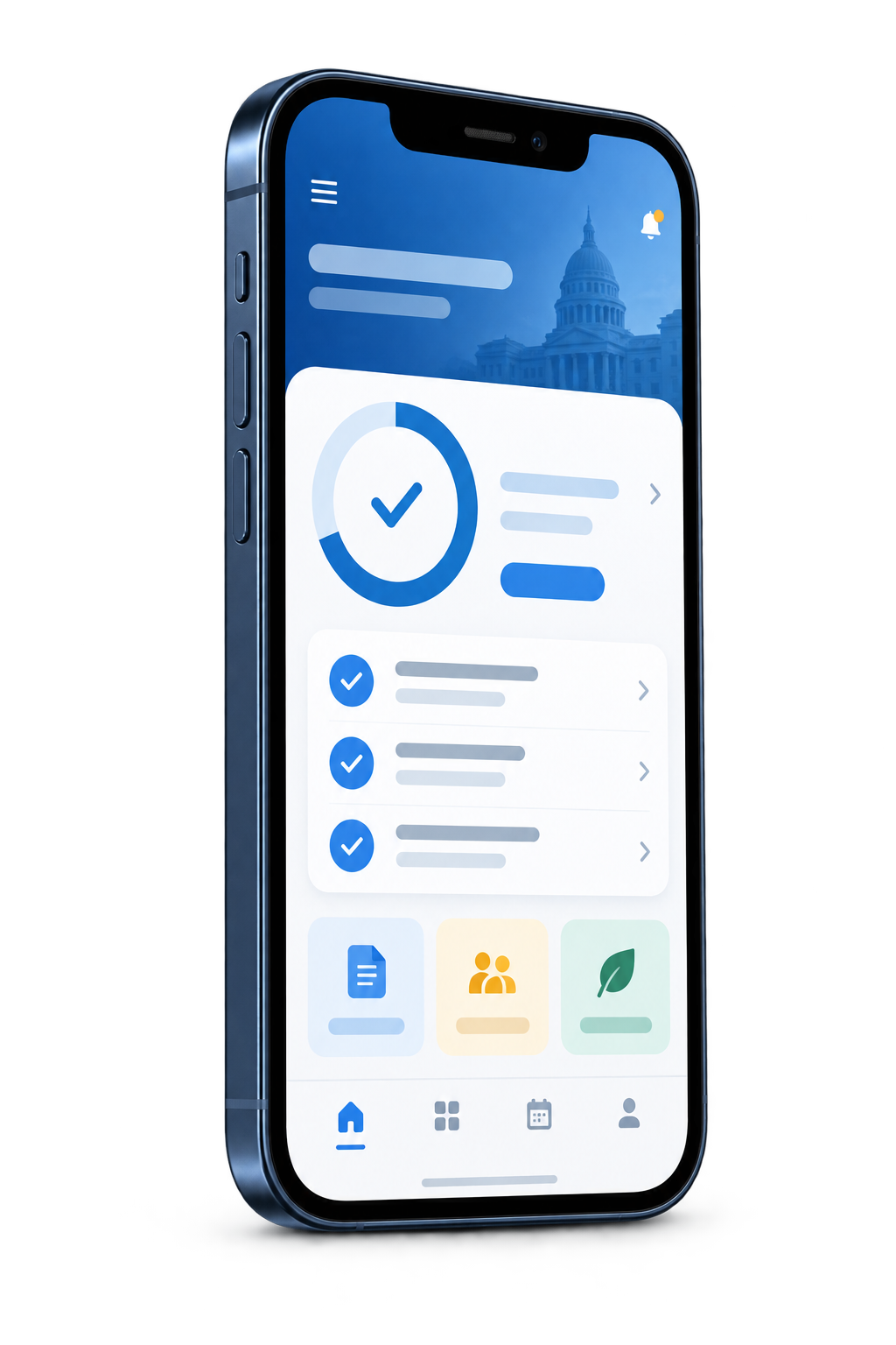 Anteprima della CSD App su iPhone